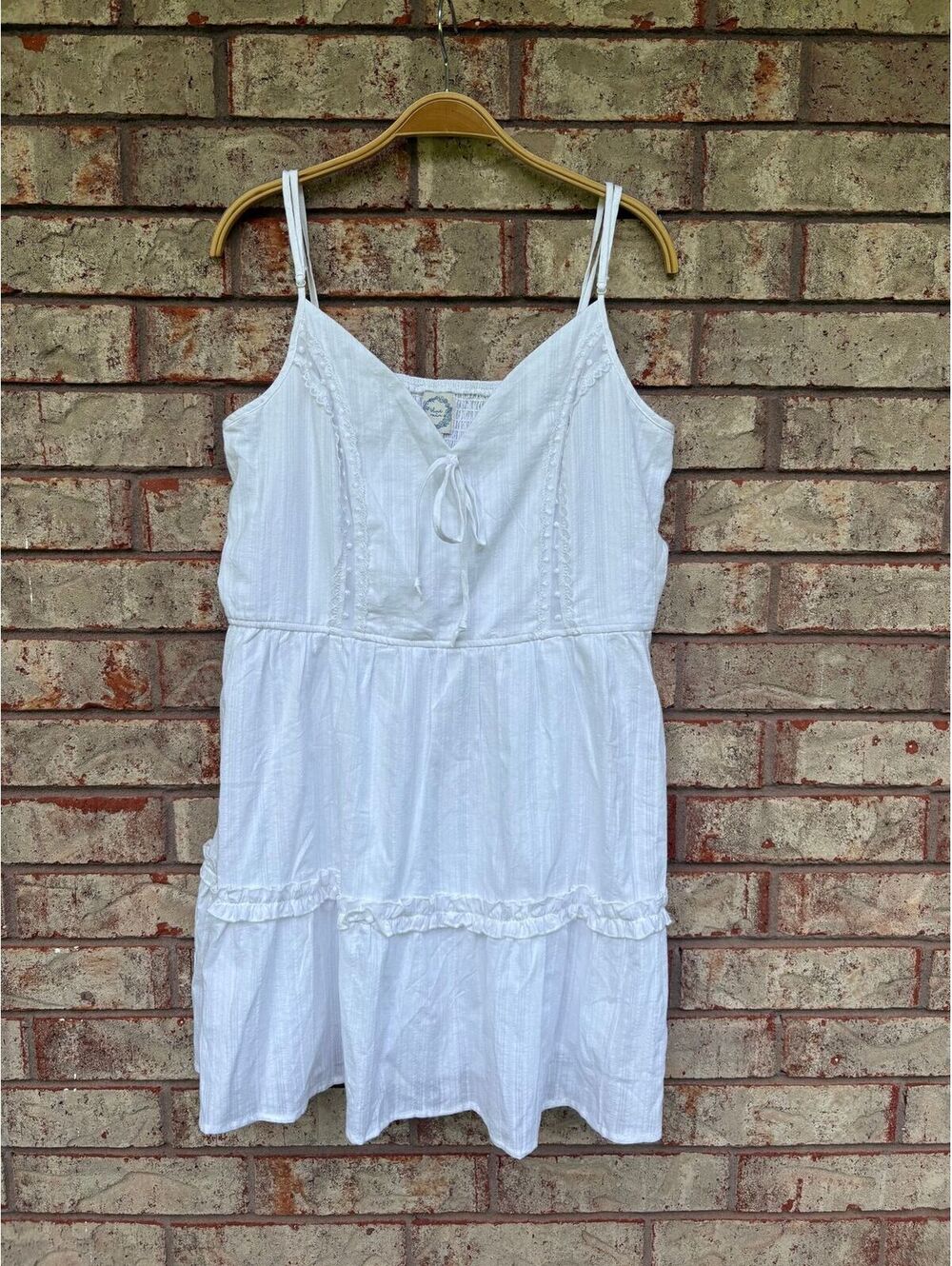Blue Rain Francesca’s White Dress Size XL